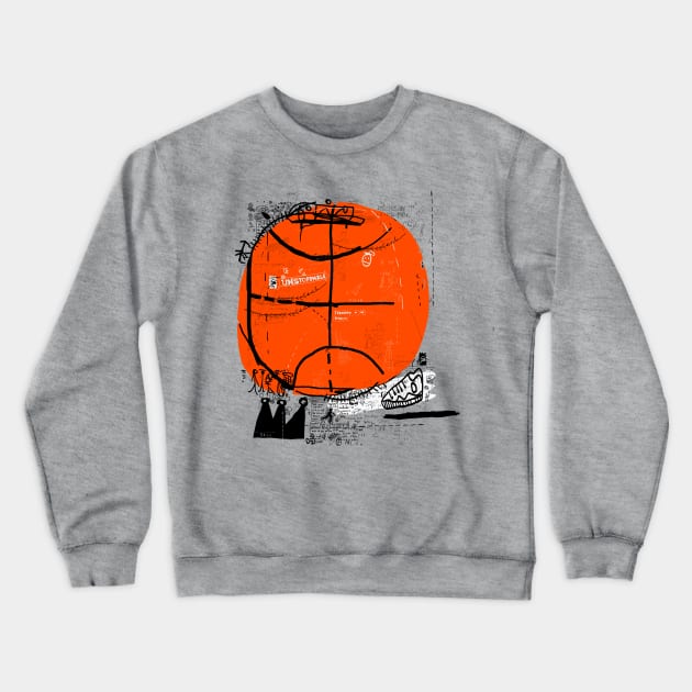 Basketball Urban Street Crewneck Sweatshirt by MSC.Design